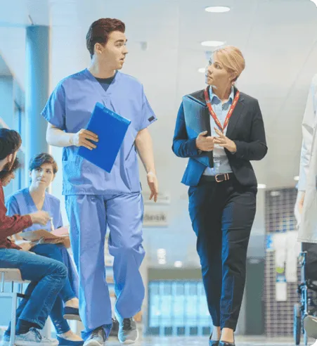healthcare employee