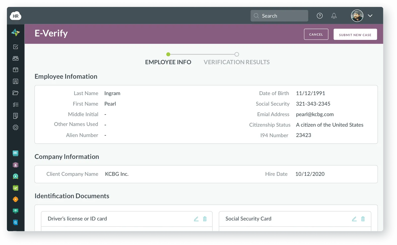 Compliance built into the onboarding journey.