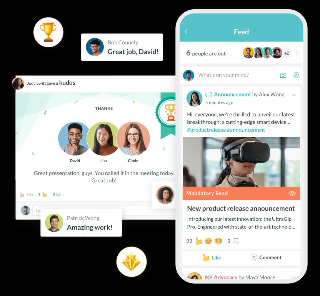 Engagement that reaches your entire workforce—not just HQ